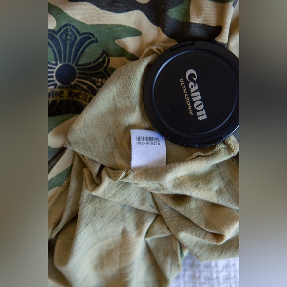 CHROME HEARTS VINTAGE CAMO TEE T SHIRT SINGLE STITCH XL - Picture 7 of 8